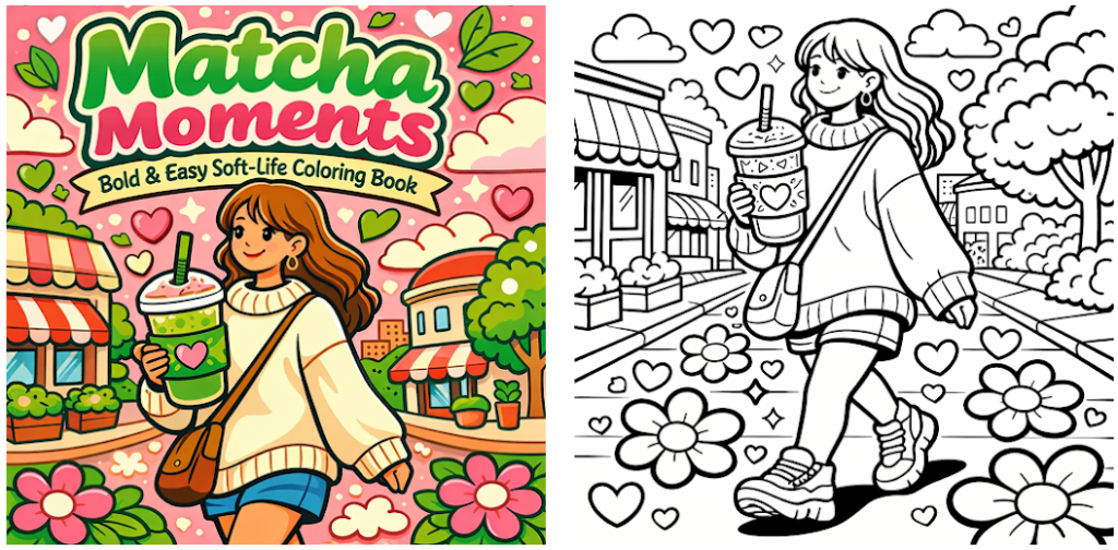 346 Prompts for Cozy Girl colouring Books