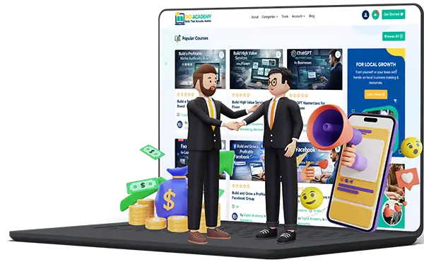 Digital Academy Fortune - DFY Platform to Sell Courses & Ebooks