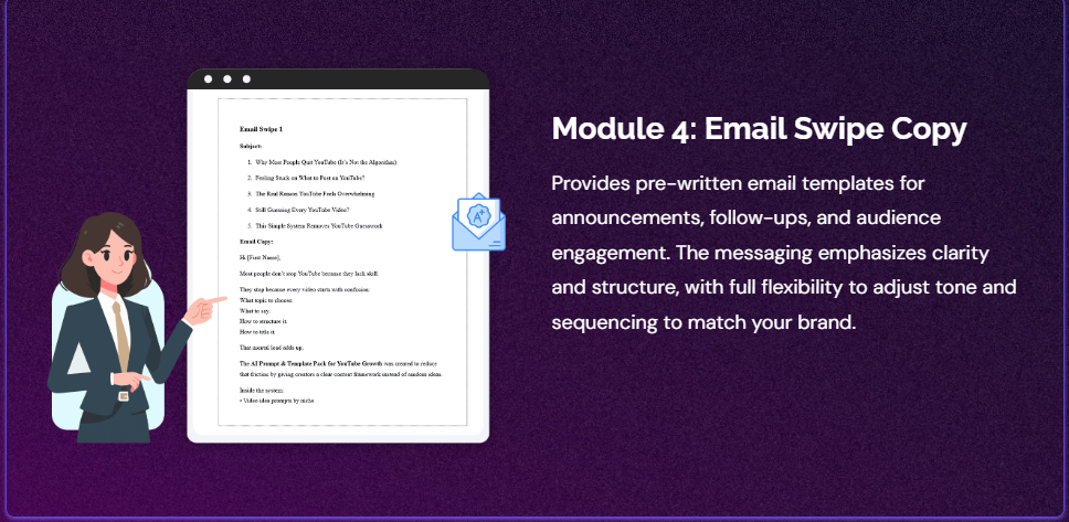 AI Prompt & Template Pack for YouTube Growth