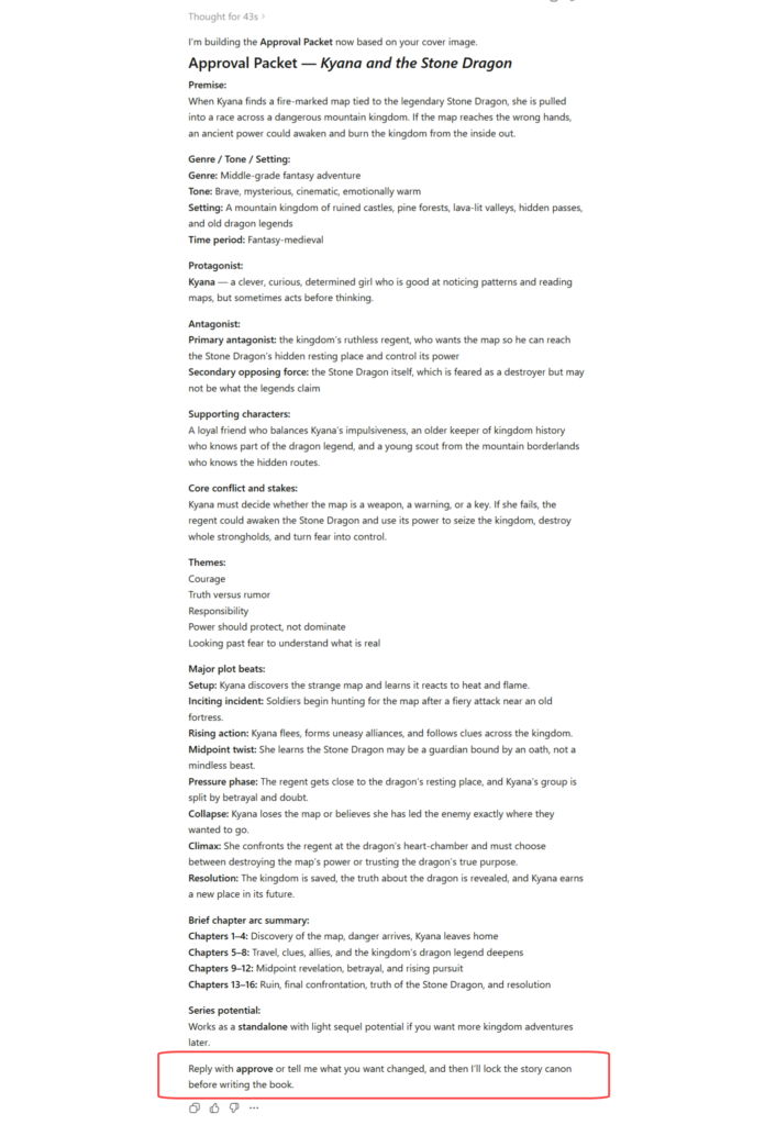 My Bestseller Kids Story Generator